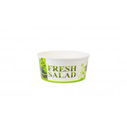 Salade cup wit, enkelwandig 550CC
